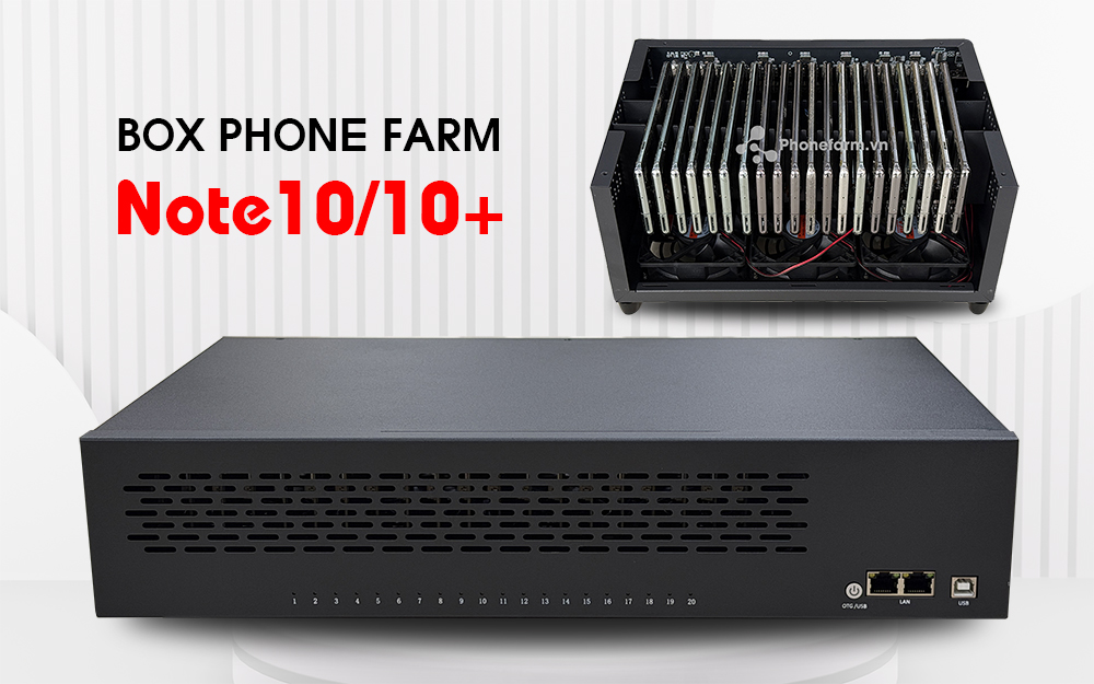 Box Phone Farm Note 10 5G/ 10+/ 10+ 5G