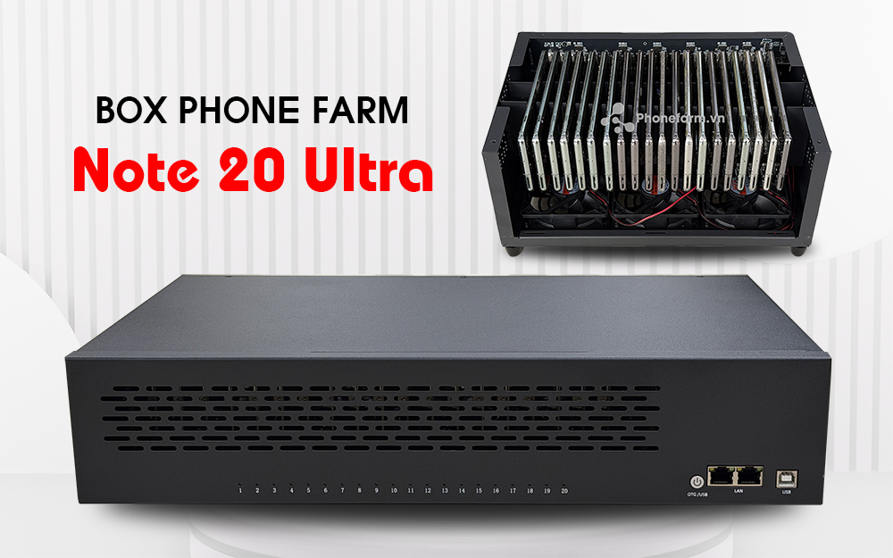 Box Phone Farm Note 20 Ultra 5G