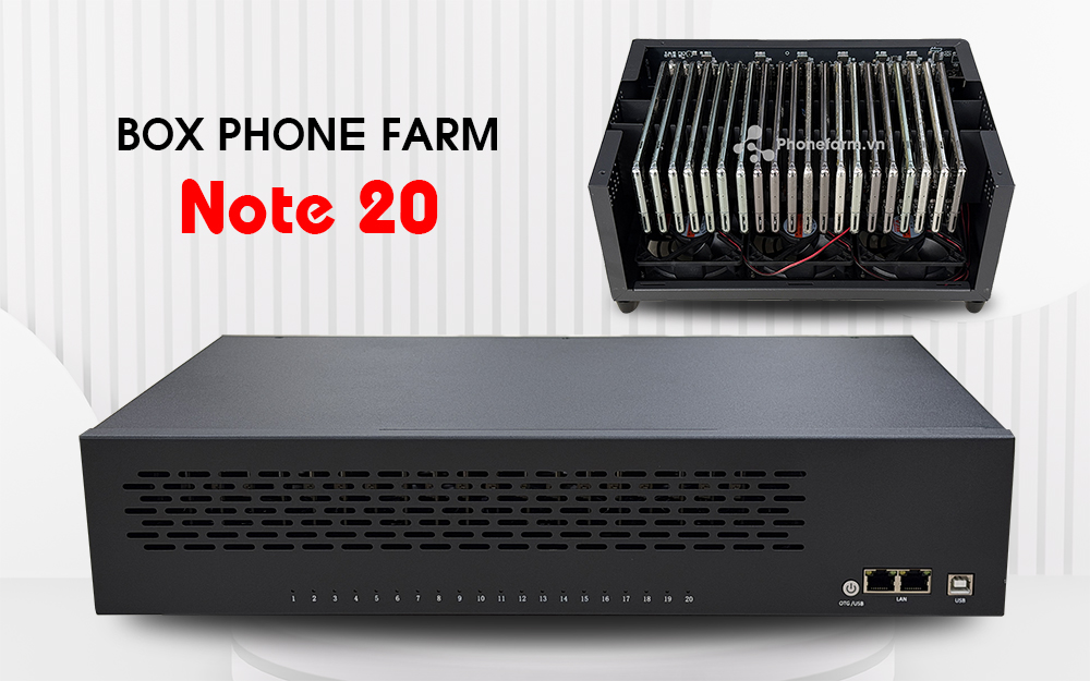 Box Phone Farm Note 20/ 20 Ultra