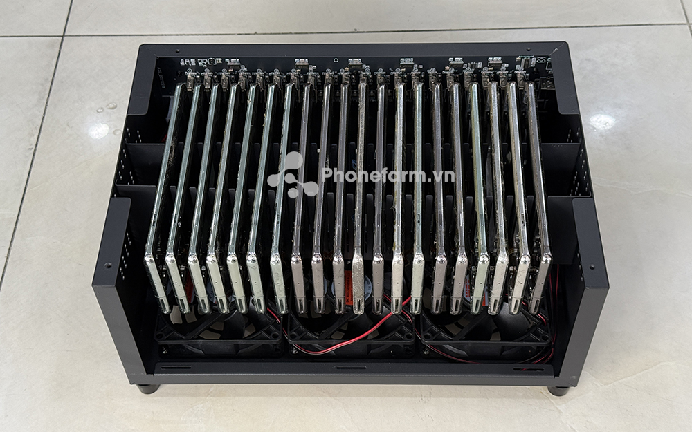 box phone farm thuong su dung dien thoai samsung - new