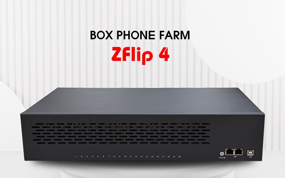 Box Phone Farm Z Flip 4